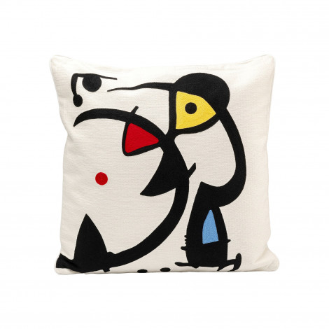 Coussin Art Line blanc Kare Design|Coussins|Kare