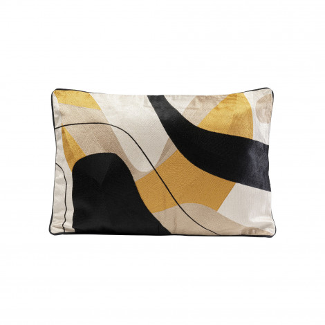Coussin Fields jaune 60x40cm Kare Design|Coussins|Kare