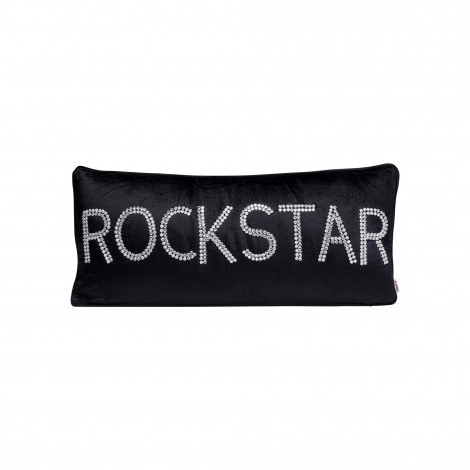 Coussin Beads Rockstar noir Kare Design|Coussins|Kare