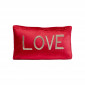 Coussin Beads Love rouge Kare Design|Coussins|Kare
