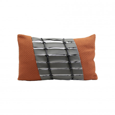 Coussin Tyre gris et marron Kare Design|Coussins|Kare
