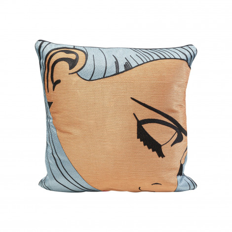 Coussin visage femme BD Kare Design|Coussins|Kare