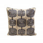 Coussin Catena Square taupe et noir Kare Design|Coussins|Kare