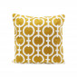 Coussin Catena Chain jaune et blanc Kare Design|Coussins|Kare