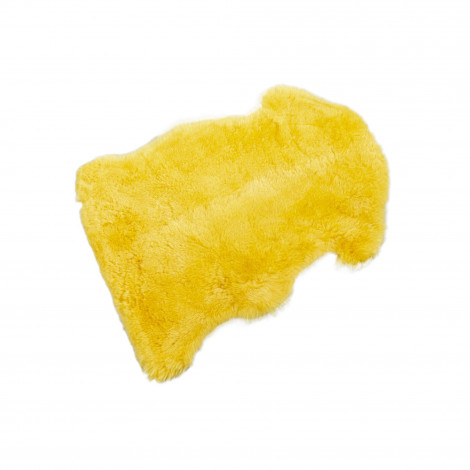 Peau de mouton Heidi jaune 85x60cm Kare Design|Coussins|Kare