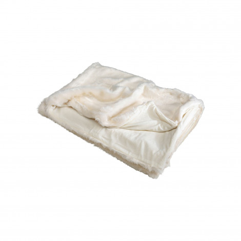 Plaid blanc 140x200cm Kare Design|Coussins|Kare