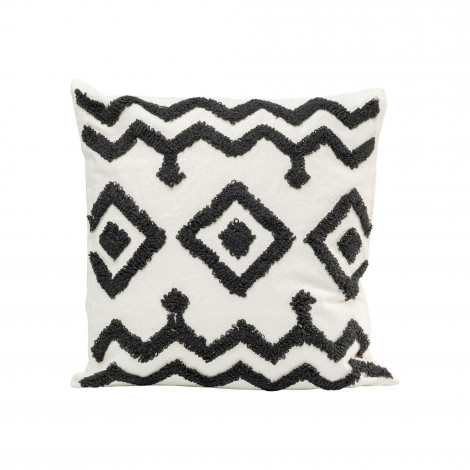 Coussin chevrons noirs Kare Design|Coussins|Kare