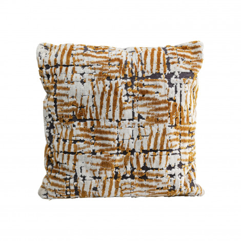 Coussin Scratched ocre Kare Design|Coussins|Kare
