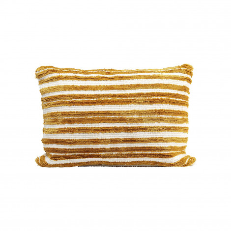 Coussin rayures orange et blanc Kare Design|Coussins|Kare
