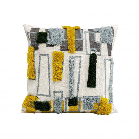 Coussin Geometric gris Kare Design|Coussins|Kare