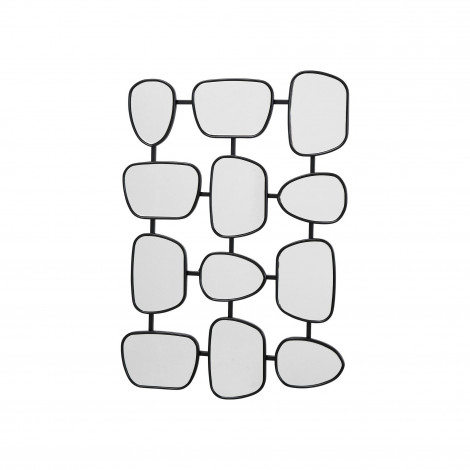 Miroir Nastro noir 114x80cm Kare Design|Miroirs|Kare