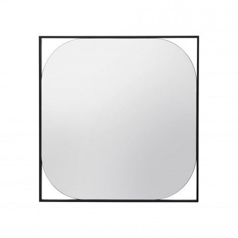 Miroir Bonita noir 81x81cm Kare Design|Miroirs|Kare