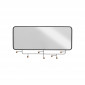 Portemanteau miroir Gina 54x100cm Kare Design|Miroirs|Kare
