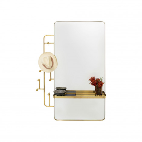 Portemanteau miroir Tristan 150x76cm doré Kare Design|Miroirs|Kare