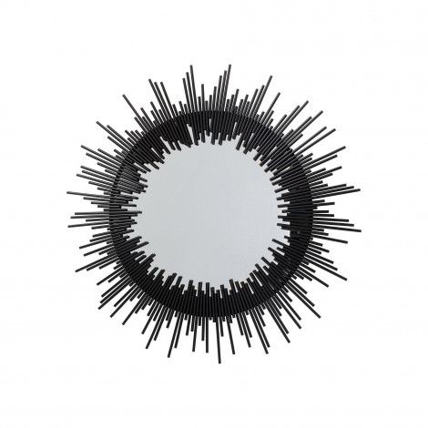 Miroir Sun Rise 104cm noir Kare Design|Miroirs|Kare