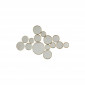 Miroir Bubbles laiton 93x138cm Kare Design|Miroirs|Kare