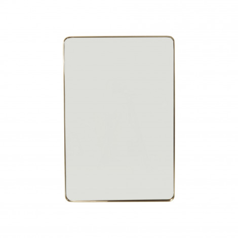 Miroir Curve rectangulaire laiton 120x80cm Kare Design|Miroirs|Kare