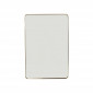 Miroir Curve rectangulaire laiton 120x80cm Kare Design|Miroirs|Kare