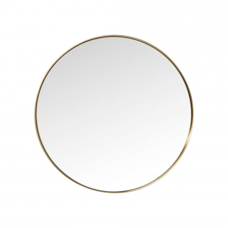 Miroir Curve rond laiton 100cm Kare Design|Miroirs|Kare