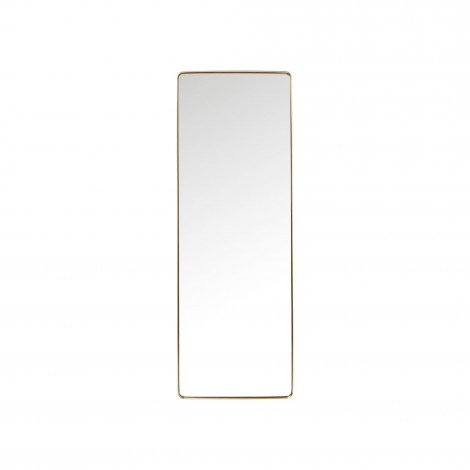 Miroir Curve rectangulaire laiton 200x70cm Kare Design|Miroirs|Kare