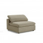 Module Chauffeuse beige pour canapé composable plume - NUAGE|Canape|Meuble et moi