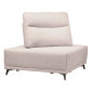 Angle pour canapé modulable en tissu beige dossier réglable - GINA|Canape|Meuble et moi