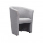 Fauteuil Cabriolet tissu gris - CABRI|Fauteuil / Chauffeuse|Meuble et moi