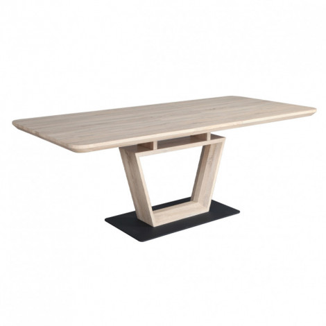 Table de repas extensible 160 à 200 cm rectangulaire - LUCCIA|Table|Meuble et moi