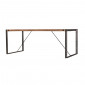 Table fixe bois & acacia 200 x 90 - WORKSHOP|Table|Meuble et moi