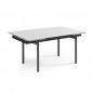 Table extensible 160/240 cm céramique blanc pieds droits - OREGON 09|Table|Meuble et moi