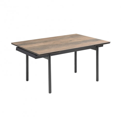 Table extensible 180/260 cm céramique effet bois pieds droits - TEXAS 09|Table|Meuble et moi