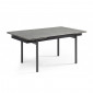 Table extensible 160/240 cm céramique gris marbré pieds droits - ARIZONA 09|Table|Meuble et moi
