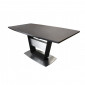 Table de repas extensible 160 / 210 cm en céramique gris - DIVINE|Table|Meuble et moi