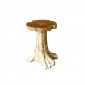 Table d'appoint diamètre 55 cm en racine de teck - TEAK CHAMPI|Table|Meuble et moi