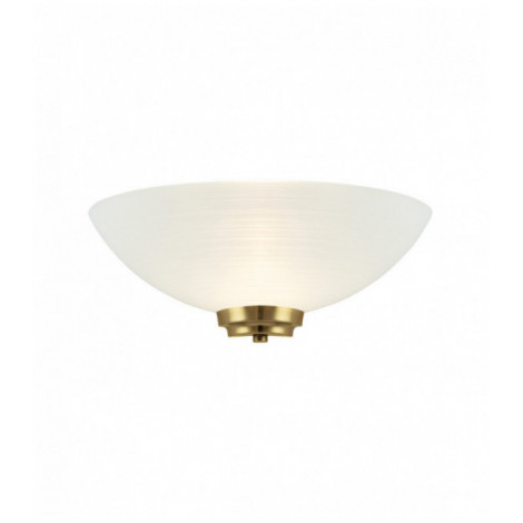 Applique Welles, laiton antique et verre|Appliques murales|Luminaire Center