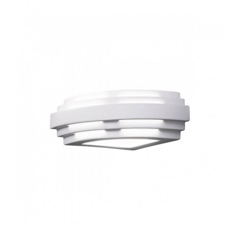 Applique murale STIEGEL blanc 1 ampoule Largeur 23 Cm|Appliques murales|Luminaire Center