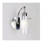 Applique murale moderne Blend Chrome|Appliques murales|Luminaire Center