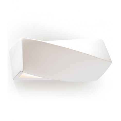 Applique murale SIGMA MINI céramique blanc 1 ampoule|Appliques murales|Luminaire Center