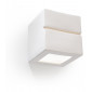 Applique murale LEO LINE céramique blanc 1 ampoule|Appliques murales|Luminaire Center