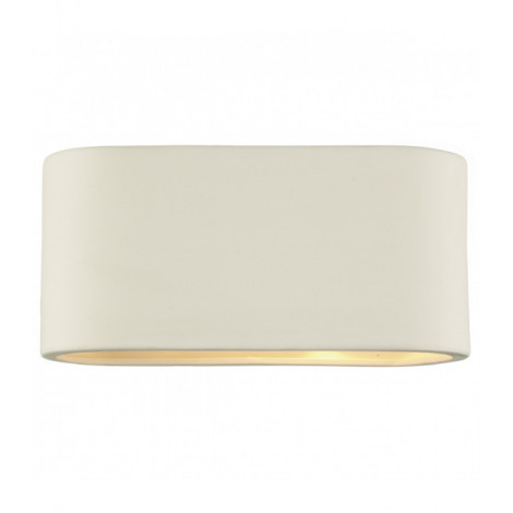 Applique murale Axton blanc et céramique 1 ampoule|Appliques murales|Luminaire Center