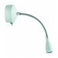 Applique/liseuse LED, chrome et blanc|Appliques murales|Luminaire Center