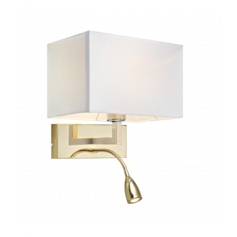 Applique murale SAVOY Laiton 2 ampoules|Appliques murales|Luminaire Center