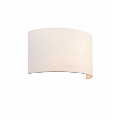 Applique Obi Tissu Lin blanc vintage|Appliques murales|Luminaire Center