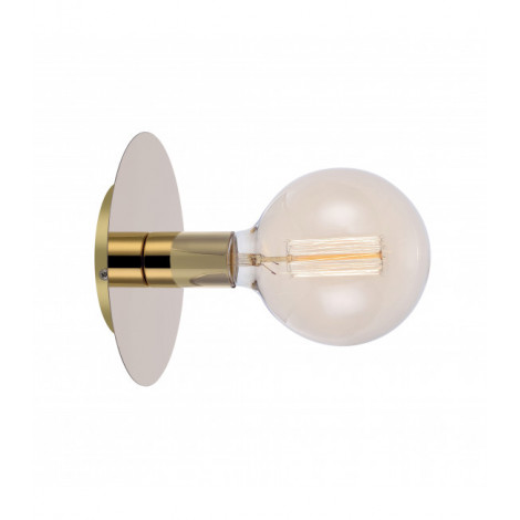 Applique murale DISC Laiton 1 ampoule|Appliques murales|Luminaire Center