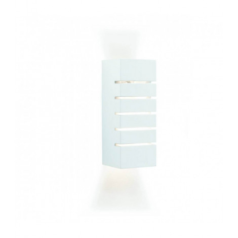 Applique rectangle Gypsum, en plâtre|Appliques murales|Luminaire Center