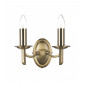 Applique murale Ambassador laiton antique 2 ampoules|Appliques murales|Luminaire Center