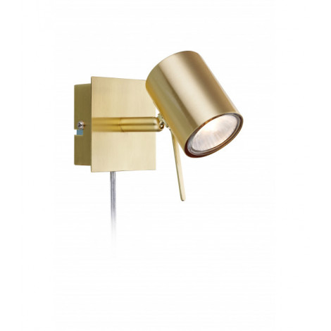 Applique murale HYSSNA Laiton 1 ampoule|Appliques murales|Luminaire Center