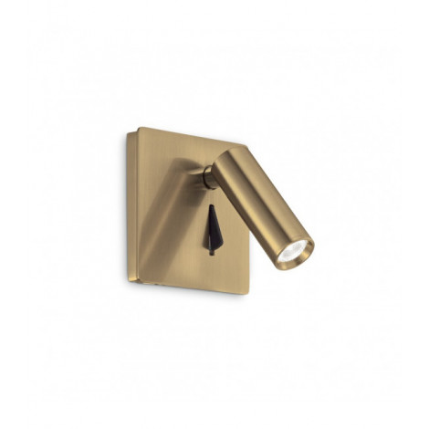 Applique avec liseuse Lite Métal Noir 1 ampoule 8,5cm|Appliques murales|Luminaire Center