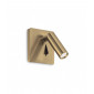 Applique avec liseuse Lite Métal Noir 1 ampoule 8,5cm|Appliques murales|Luminaire Center