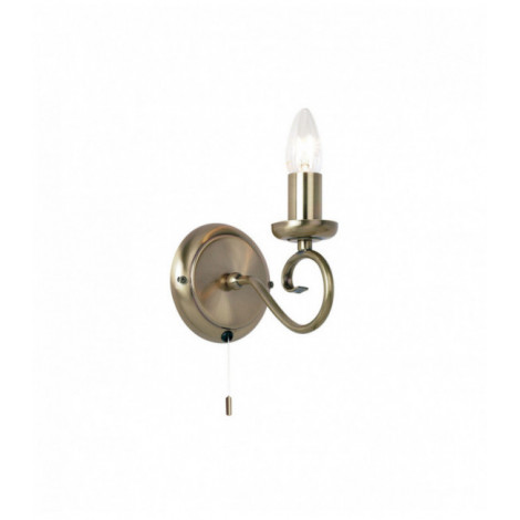 Applique Trafford, laiton antique, 1 ampoule|Appliques murales|Luminaire Center